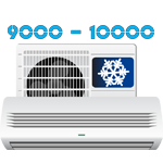 9000-10000 BTU