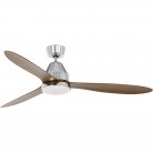 LUCCI AIR WHITEHAVEN BRUSHED CHROME / DARK KOA (80213045)