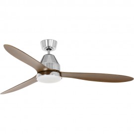LUCCI AIR WHITEHAVEN BRUSHED CHROME / DARK KOA ΕΞΩΤΕΡΙΚΟΥ ΧΩΡΟΥ (80213045)
