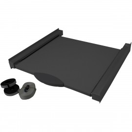 ROLLER 00718 BLACK - ΒΑΣΗ ΣΥΝΔΕΣΗΣ ΠΛΥΝΤΗΡΙΟΥ-ΣΤΕΓΝΩΤΗΡΙΟΥ