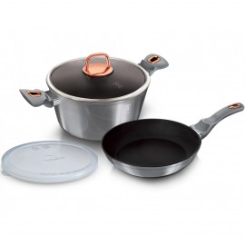 BERLINGER HAUS BH-6070 ΑΛΟΥΜΙΝΙΟΥ ΜΕ ΜΑΡΜΑΡΙΝΗ ΕΠΕΝΔΥΣΗ (2 ΤΕΜ) - MOONLIGHT