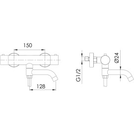 BUADES VETTA NOX INOX (BD.4932013.IX) ΛΟΥΤΡΟΥ