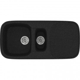 SANITEC 301 (97X50) PREMIUM ΕΝΘΕΤΟΣ GRANITE BLACK