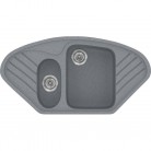 SANITEC 302 (96X51) HARMONY ΕΝΘΕΤΟΣ METALLIC SILVER