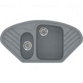 SANITEC 302 (96X51) HARMONY ΕΝΘΕΤΟΣ METALLIC SILVER