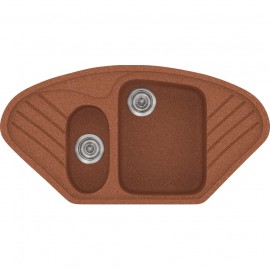 SANITEC 302 (96X51) HARMONY ΕΝΘΕΤΟΣ GRANITE TERRACOTTA