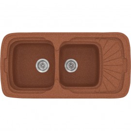 SANITEC 304 (96X51) NATURA ΕΝΘΕΤΟΣ GRANITE TERRACOTTA