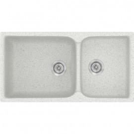 SANITEC 307 (92X51) ECLECTIC ΕΝΘΕΤΟΣ GRANITE WHITE