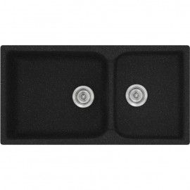 SANITEC 307 (92X51) ECLECTIC ΕΝΘΕΤΟΣ GRANITE BLACK