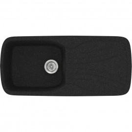 SANITEC 308 (97X51) SILK ΕΝΘΕΤΟΣ GRANITE BLACK