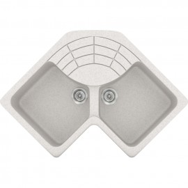 SANITEC 310 (83x83x50) LIBRA ΕΝΘΕΤΟΣ METALLIC ICE