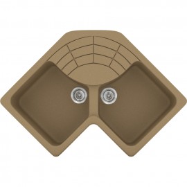 SANITEC 310 (83x83x50) LIBRA ΕΝΘΕΤΟΣ METALLIC COFFEE