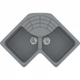 SANITEC 310 (83x83x50) LIBRA ΕΝΘΕΤΟΣ METALLIC SILVER