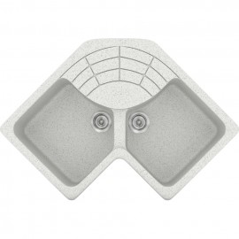 SANITEC 310 (83x83x50) LIBRA ΕΝΘΕΤΟΣ GRANITE WHITE