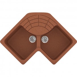 SANITEC 310 (83x83x50) LIBRA ΕΝΘΕΤΟΣ GRANITE TERRACOTTA