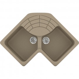 SANITEC 310 (83x83x50) LIBRA ΕΝΘΕΤΟΣ GRANITE TAUPE