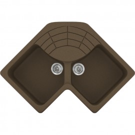 SANITEC 310 (83x83x50) LIBRA ΕΝΘΕΤΟΣ GRANITE RUST