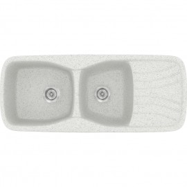 SANITEC 311 (120X51) SILK ΕΝΘΕΤΟΣ GRANITE WHITE