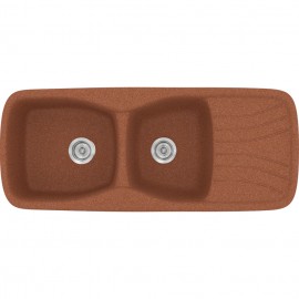 SANITEC 311 (120X51) SILK ΕΝΘΕΤΟΣ GRANITE TERRACOTTA