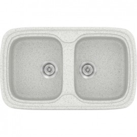 SANITEC 312 (82X50) PREMIUM ΕΝΘΕΤΟΣ GRANITE WHITE