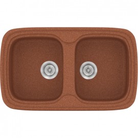 SANITEC 312 (82X50) PREMIUM ΕΝΘΕΤΟΣ GRANITE TERRACOTTA