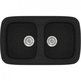 SANITEC 312 (82X50) PREMIUM ΕΝΘΕΤΟΣ GRANITE BLACK