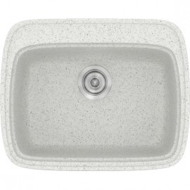 SANITEC 313 (58X50) PREMIUM ΕΝΘΕΤΟΣ GRANITE WHITE