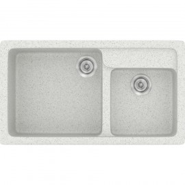 SANITEC 317 (90X51) MODERN ΕΝΘΕΤΟΣ GRANITE WHITE