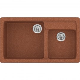 SANITEC 317 (90X51) MODERN ΕΝΘΕΤΟΣ GRANITE TERRACOTTA