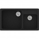 SANITEC 317 (90X51) MODERN ΕΝΘΕΤΟΣ GRANITE BLACK