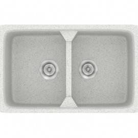 SANITEC 318 (78X51) MODERN ΕΝΘΕΤΟΣ GRANITE WHITE