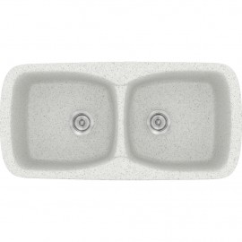 SANITEC 319 (93X51) SILK ΕΝΘΕΤΟΣ GRANITE WHITE