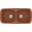 SANITEC 319 (93X51) SILK ΕΝΘΕΤΟΣ GRANITE TERRACOTTA
