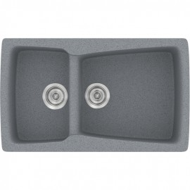 SANITEC 320 (79X50) MODERN ΕΝΘΕΤΟΣ METALLIC SILVER