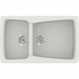 SANITEC 320 (79X50) MODERN ΕΝΘΕΤΟΣ GRANITE WHITE