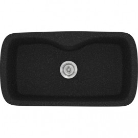 SANITEC 321 (83X51) SILK ΕΝΘΕΤΟΣ GRANITE BLACK