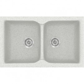 SANITEC 322 (81X50) ECLECTIC ΕΝΘΕΤΟΣ GRANITE WHITE