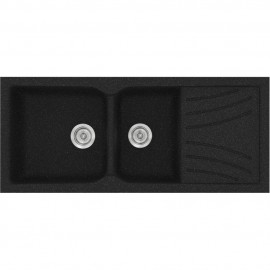 SANITEC 323 (115X50) ECLECTIC ΕΝΘΕΤΟΣ GRANITE BLACK