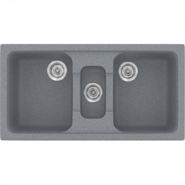 SANITEC 325 (97X51) HARMONY ΕΝΘΕΤΟΣ METALLIC SILVER