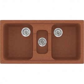 SANITEC 325 (97X51) HARMONY ΕΝΘΕΤΟΣ GRANITE TERRACOTTA