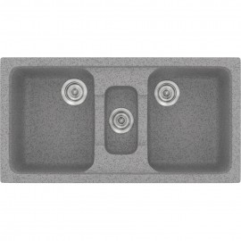 SANITEC 325 (97X51) HARMONY ΕΝΘΕΤΟΣ GRANITE GREY