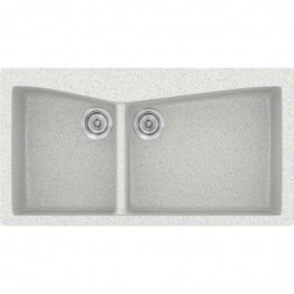 SANITEC 326 (93X51) MODERN ΕΝΘΕΤΟΣ GRANITE WHITE