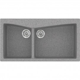 SANITEC 326 (93X51) MODERN ΕΝΘΕΤΟΣ GRANITE GREY