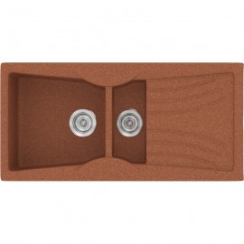 SANITEC 329 (104X51) LIBRA ΕΝΘΕΤΟΣ GRANITE TERRACOTTA