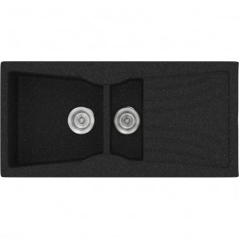 SANITEC 329 (104X51) LIBRA ΕΝΘΕΤΟΣ GRANITE BLACK