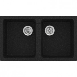 SANITEC 334 (85.5X50) CLASSIC ΕΝΘΕΤΟΣ GRANITE BLACK