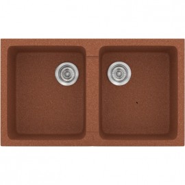 SANITEC 334 (85.5X50) CLASSIC ΕΝΘΕΤΟΣ GRANITE TERRACOTTA