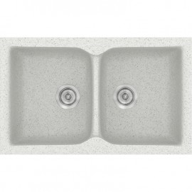 SANITEC 336 (86X50) CLASSIC ΕΝΘΕΤΟΣ GRANITE WHITE