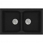 SANITEC 336 (86X50) CLASSIC ΕΝΘΕΤΟΣ GRANITE BLACK