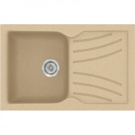 SANITEC 337 (86X50) CLASSIC ΕΝΘΕΤΟΣ GRANITE CAPPUCCINO